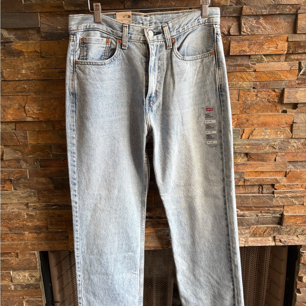 Levi's Classic 565 Loose Straight Light Denim Jeans